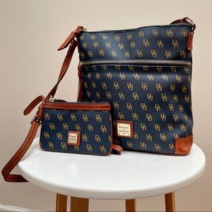 Dooney & Bourke Navy Gretta Crossbody
